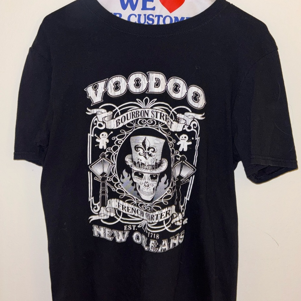 Black Voodoo Graphic T-Shirt